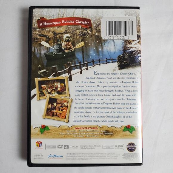 Emmet Otter’s Jug-Band Christmas DVD Jim Henson - Picture 3 of 3